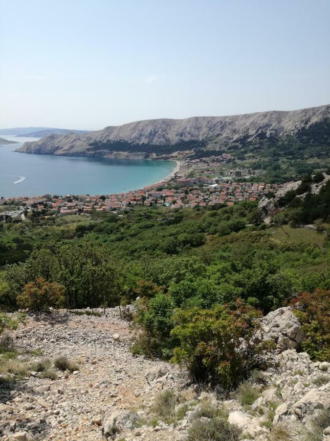 Apartman Valdi Baška Exteriör bild